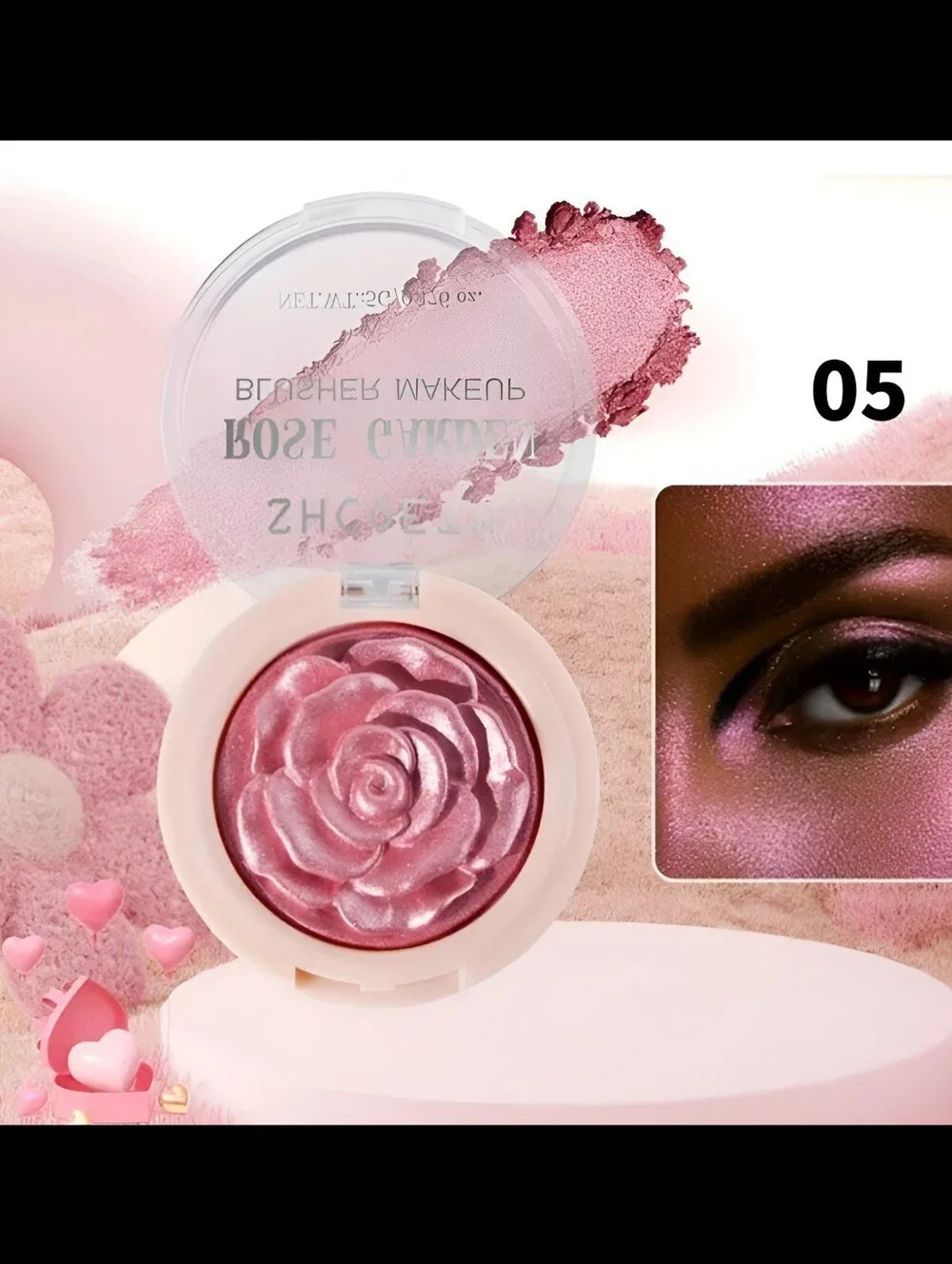 🆕️BAKED BLUSH💖6 DIMENSIONAL BAKED BLUSH/ EYESHADOW/HIGHLIGHT IN GIFT BOX